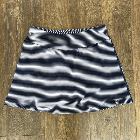 Title Nine Dream Skort Navy Stripe - Picture 4 of 12